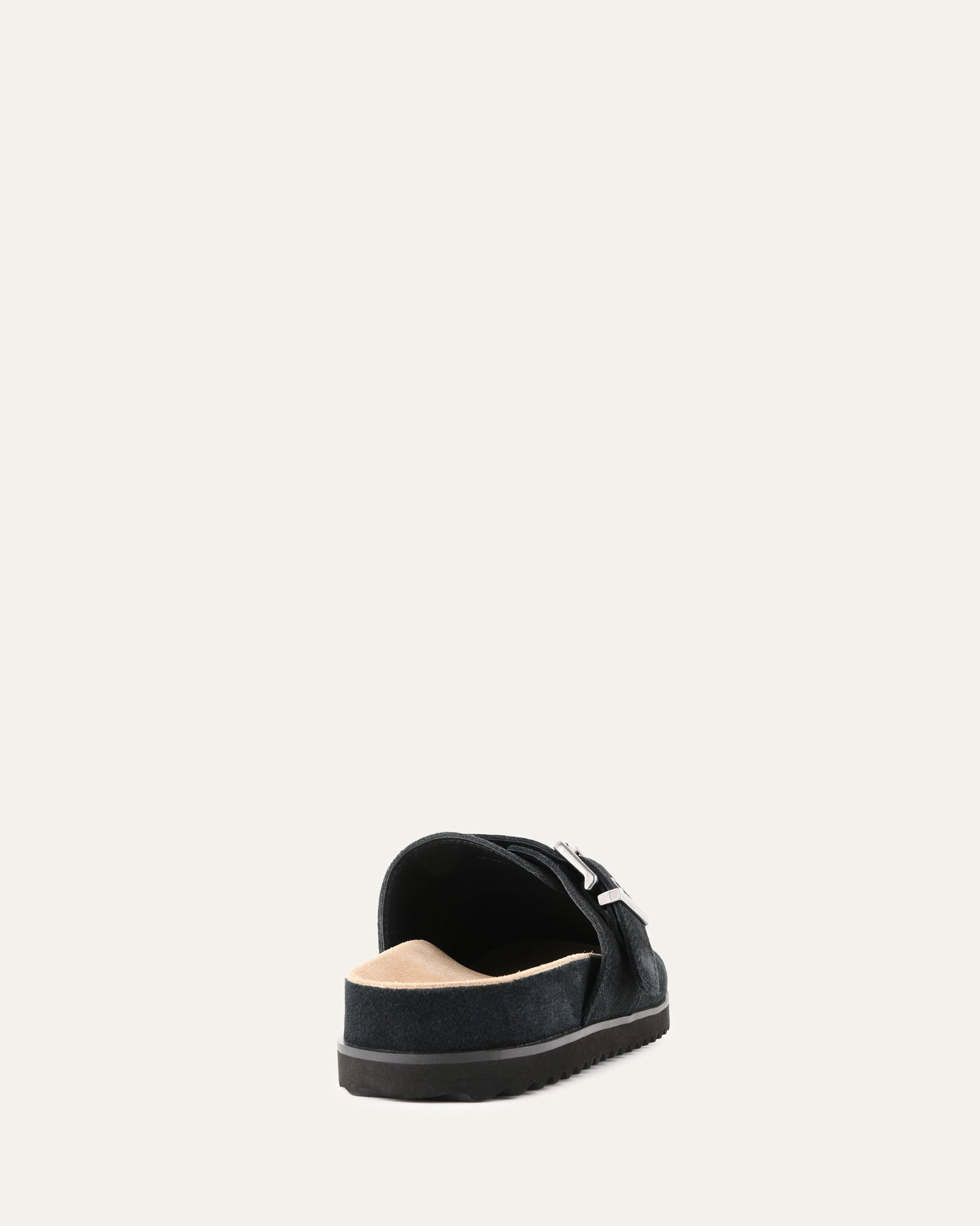 JUNO Casual Flats for Women - Washed Black Suede Comfortable Slip-On Shoes | Perfect for Office, Travel & Everyday Wear