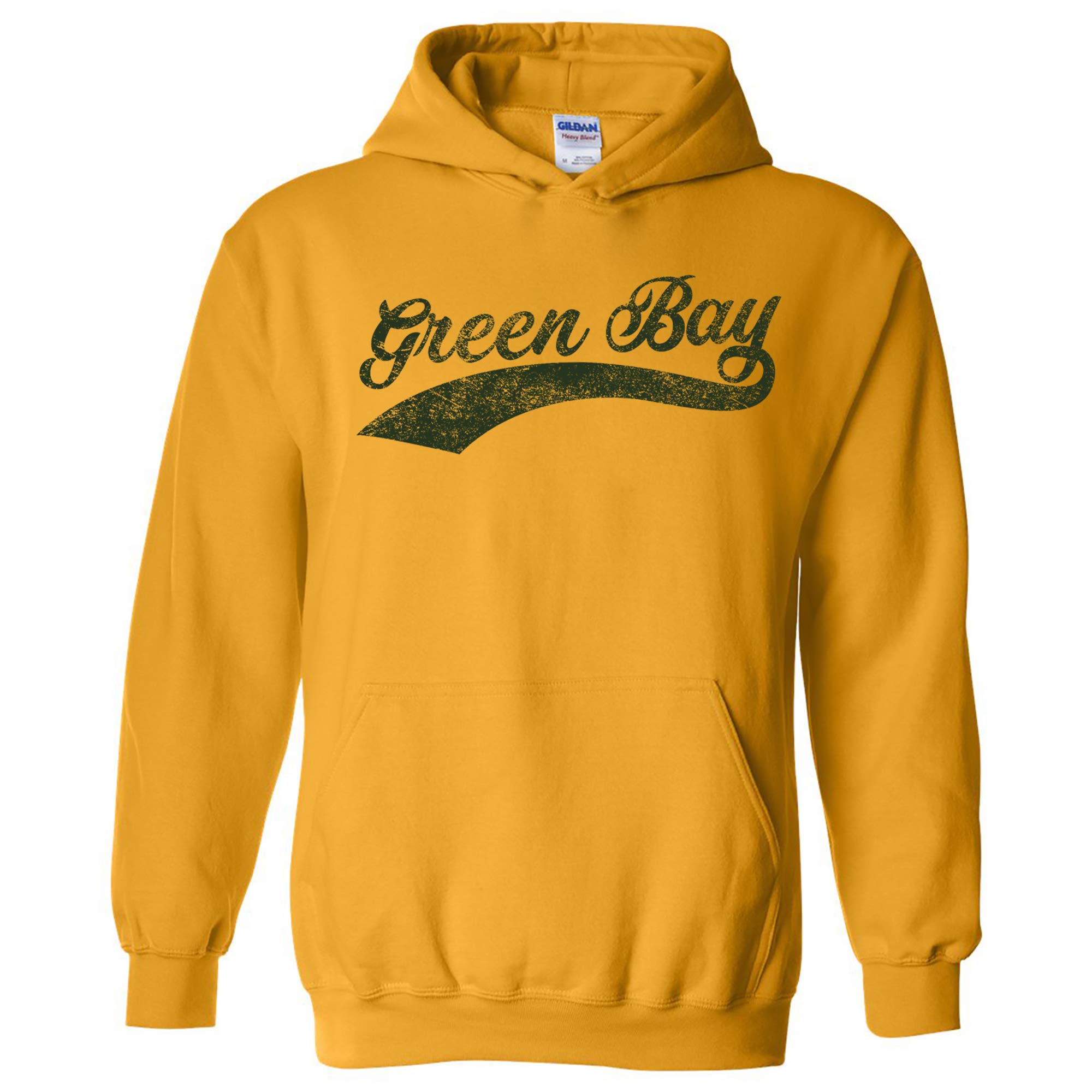 UGP Campus Apparel Hometown Baseball Script Hoodie - Soft Pitcher Pullover with Team Spirit Design for Men & Women | Perfect for Game Day, College Campus Wear & Casual Outfits
