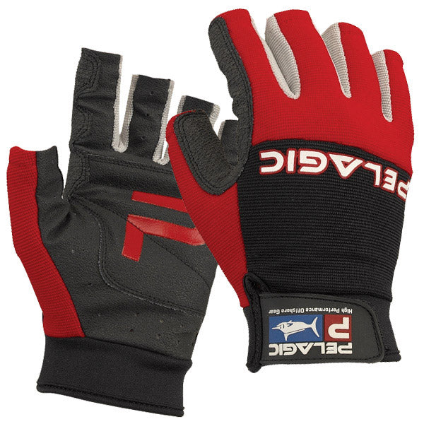 Pelagic Battle Gloves - Premium Fishing Gloves for Saltwater & Freshwater Anglers - Ideal for Deep Sea Fishing, Kayak Fishing & Outdoor Adventures