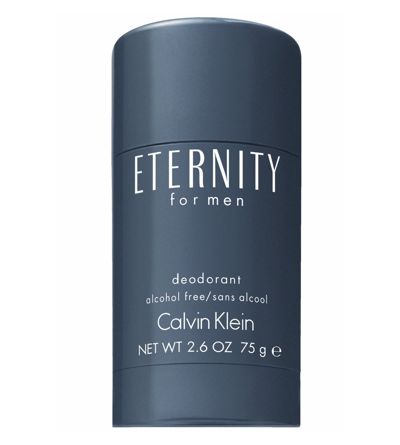 Calvin Klein CK Eternity Deodorant Stick for Men - Alcohol-Free, 2.6 oz (75g) - Long-Lasting Freshness for Daily Use & Gym Workouts