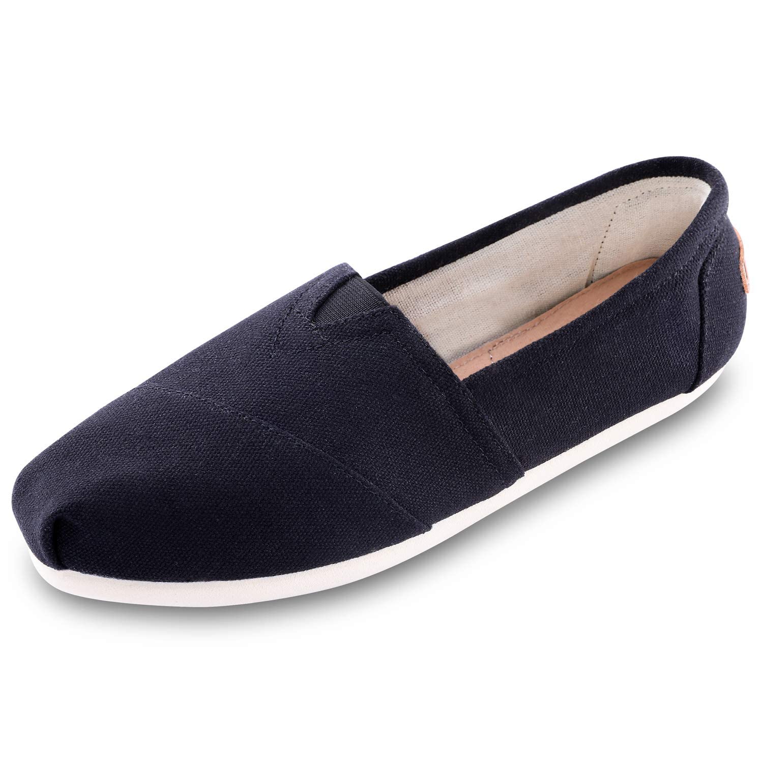 Women's Slip-On Canvas Ballet Flats - Comfortable Casual Sneakers & Loafers for Everyday Wear | Perfect for Walking, Work, and Weekend Outings
