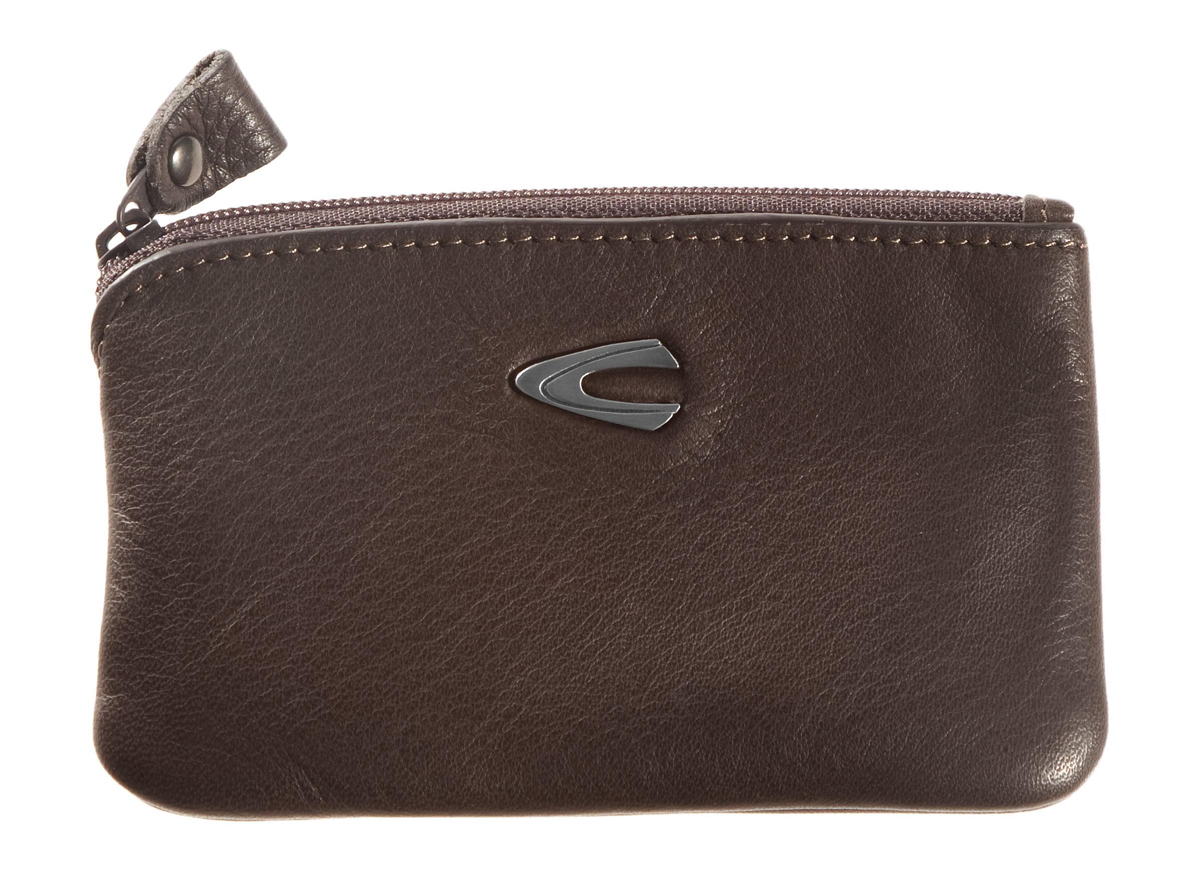 Camel Active Men's Vegas B34 Genuine Leather Key Case - Brown, 11 x 2 x 6 Inches - Slim RFID Blocking Key Holder for Car & House Keys - Perfect for Travel, Work & Everyday Use