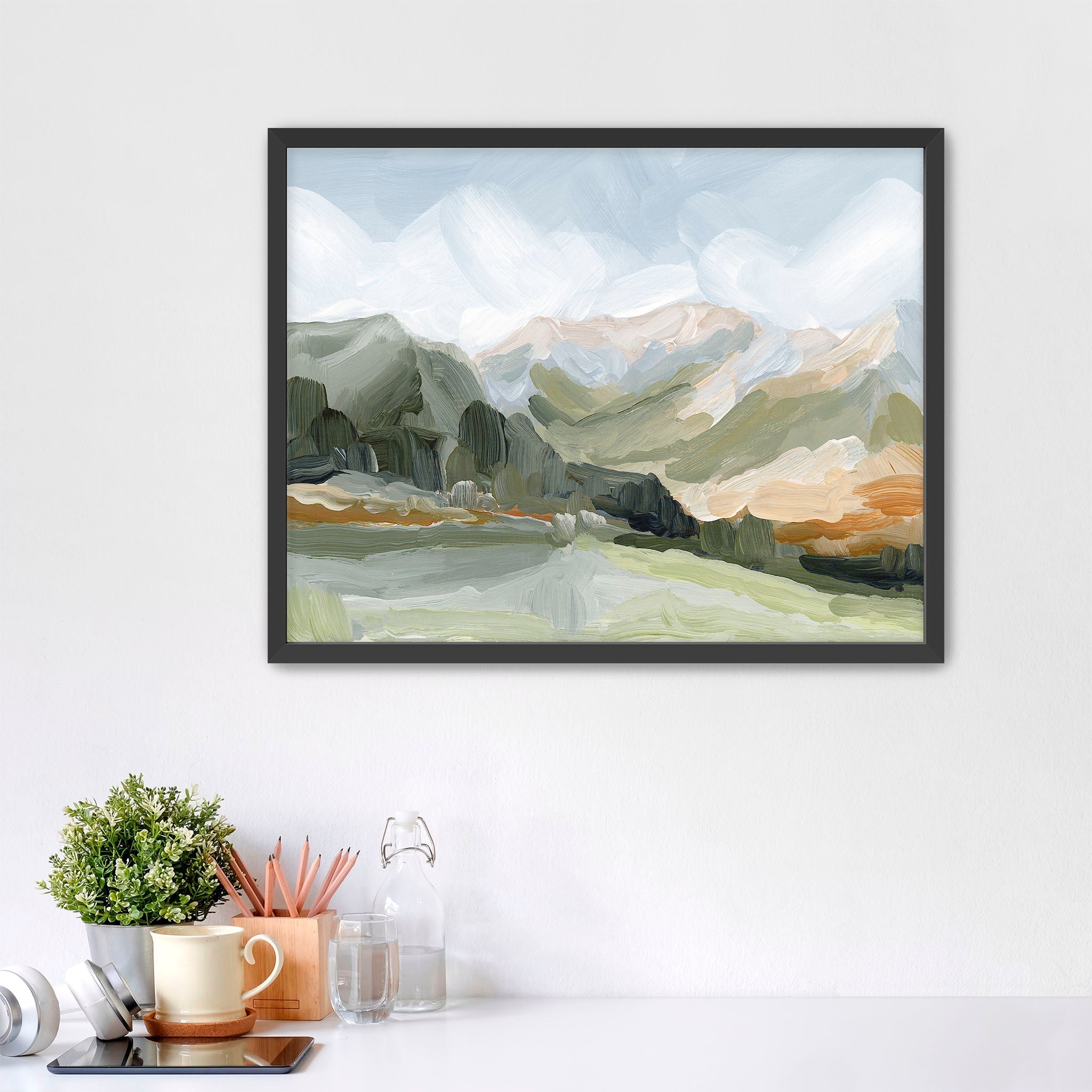 Autumn Dance Art Print - Vibrant Fall Wall Decor for Home, Office & Gifts | Perfect for Living Room, Bedroom & Seasonal Decor
