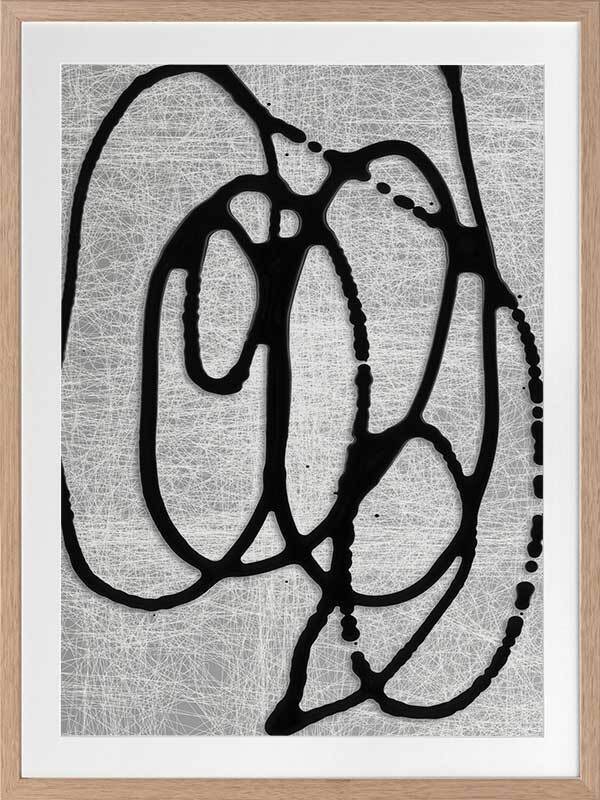Duality I Framed Art Print - Modern Abstract Wall Decor for Living Room, Bedroom & Office - Perfect for Home & Office Decor