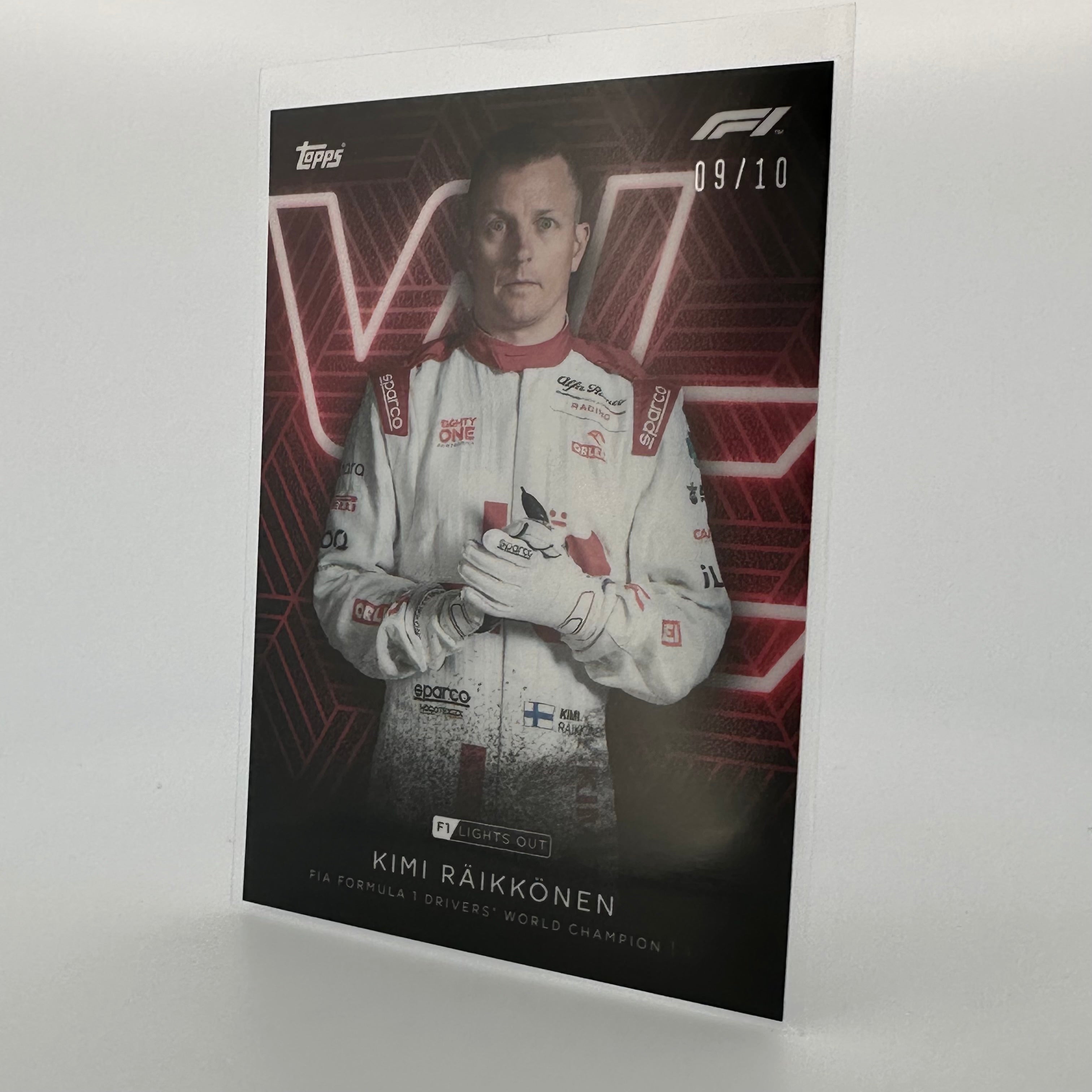 Kimi Raikkonen 2009-2010 Formula 1 Drivers World Champion Merchandise - Perfect for F1 Fans, Collectors, and Motorsport Enthusiasts