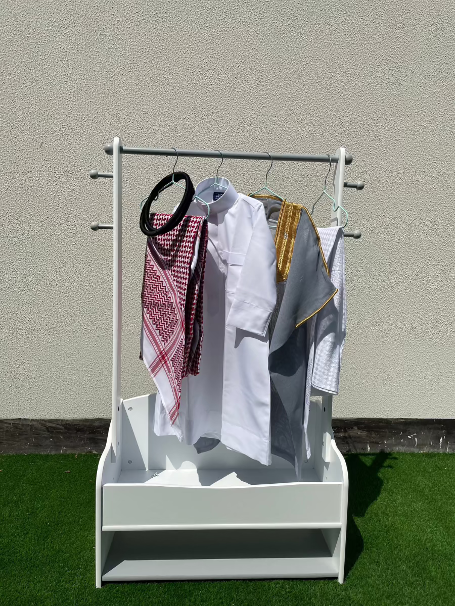 Prestige Baby Boy Thobe Gift Set | Grey Bisht (0-12 Months) | 5-Piece Outfit for Newborns & Infants | Perfect for Eid, Christening & Special Occasions