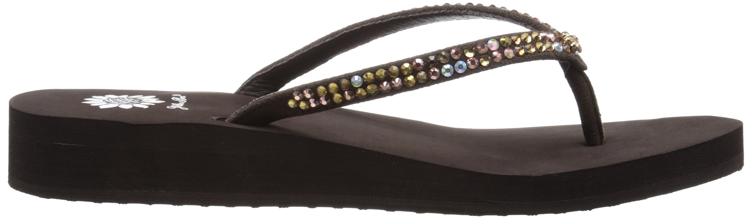 Yellow Box Women's Jello Sandal - Comfortable Casual Flip Flops for Summer Beach, Pool, and Outdoor Wear