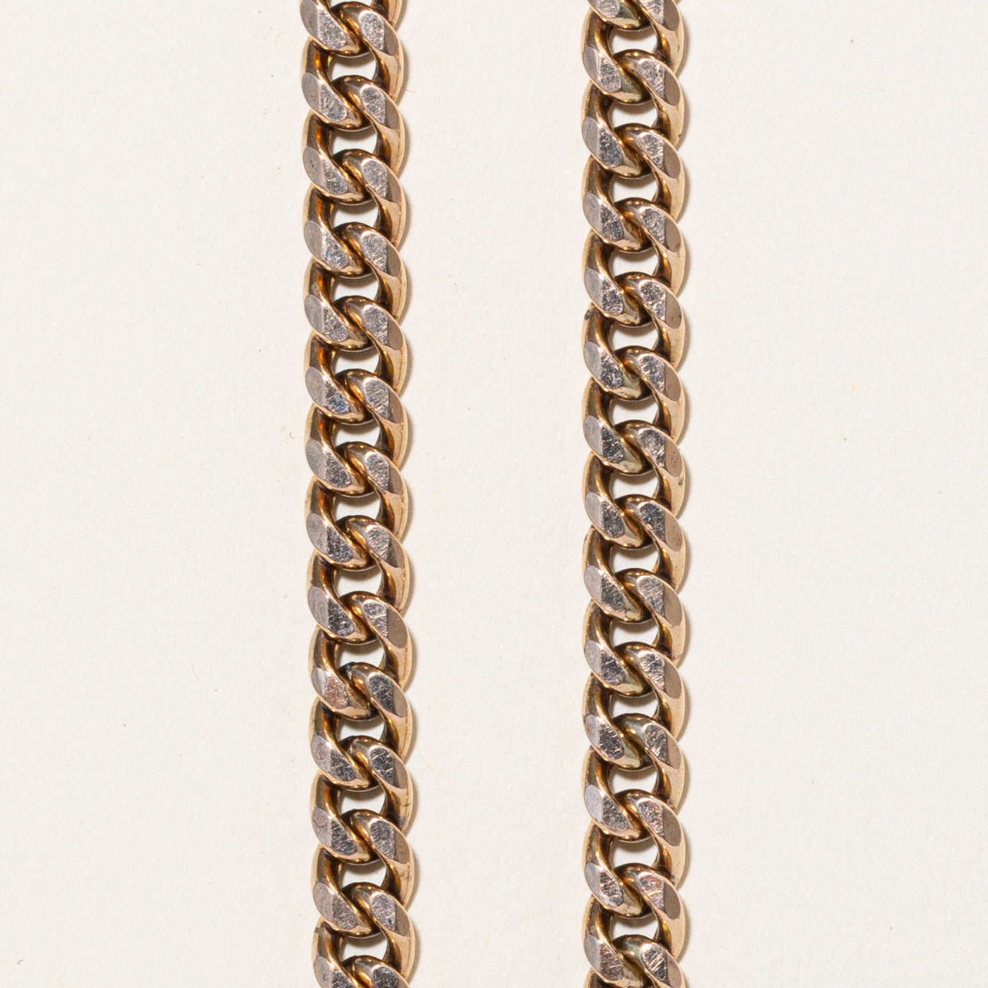 10K Yellow Gold Cuban Link Chain 20