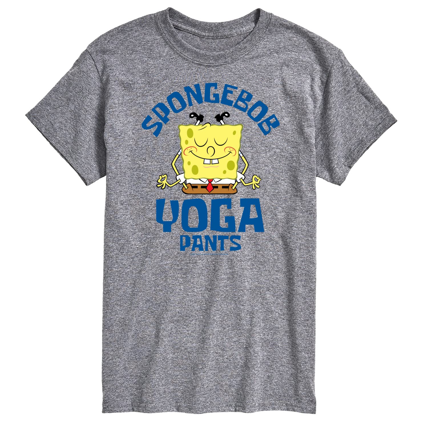 HYBRID APPAREL Spongebob Squarepants Graphic T-Shirt for Men - Soft Short Sleeve Casual Tee - Perfect for Yoga, Gym & Everyday Wear