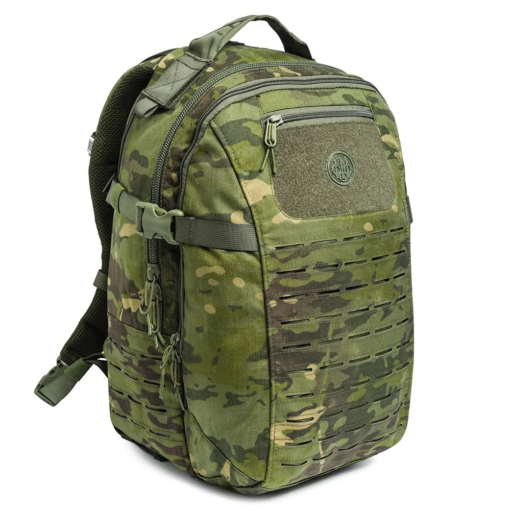 Beretta Active Outdoors 29L Tactical Backpack with Molle System & Waterproof Laptop Compartment - Multicam Tropic (BS861T225707Z1) - Perfect for Hiking, Military Use, and Outdoor Adventures