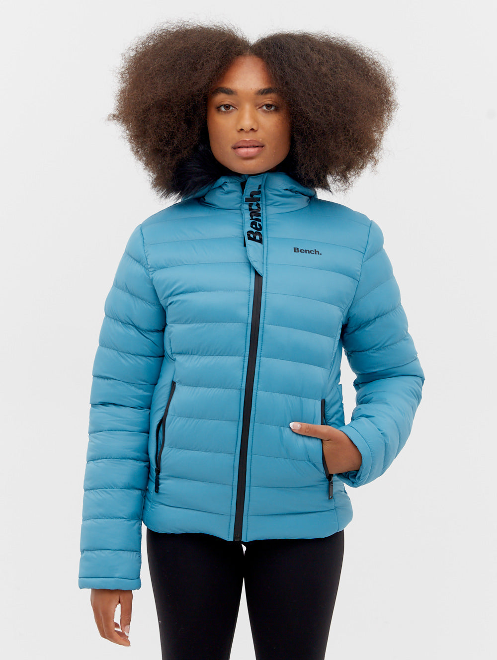 Ludlow Hooded Bomber Jacket for Men - Lightweight Waterproof Windbreaker with Fleece Lining - Perfect for Outdoor Activities, Travel & Casual Wear