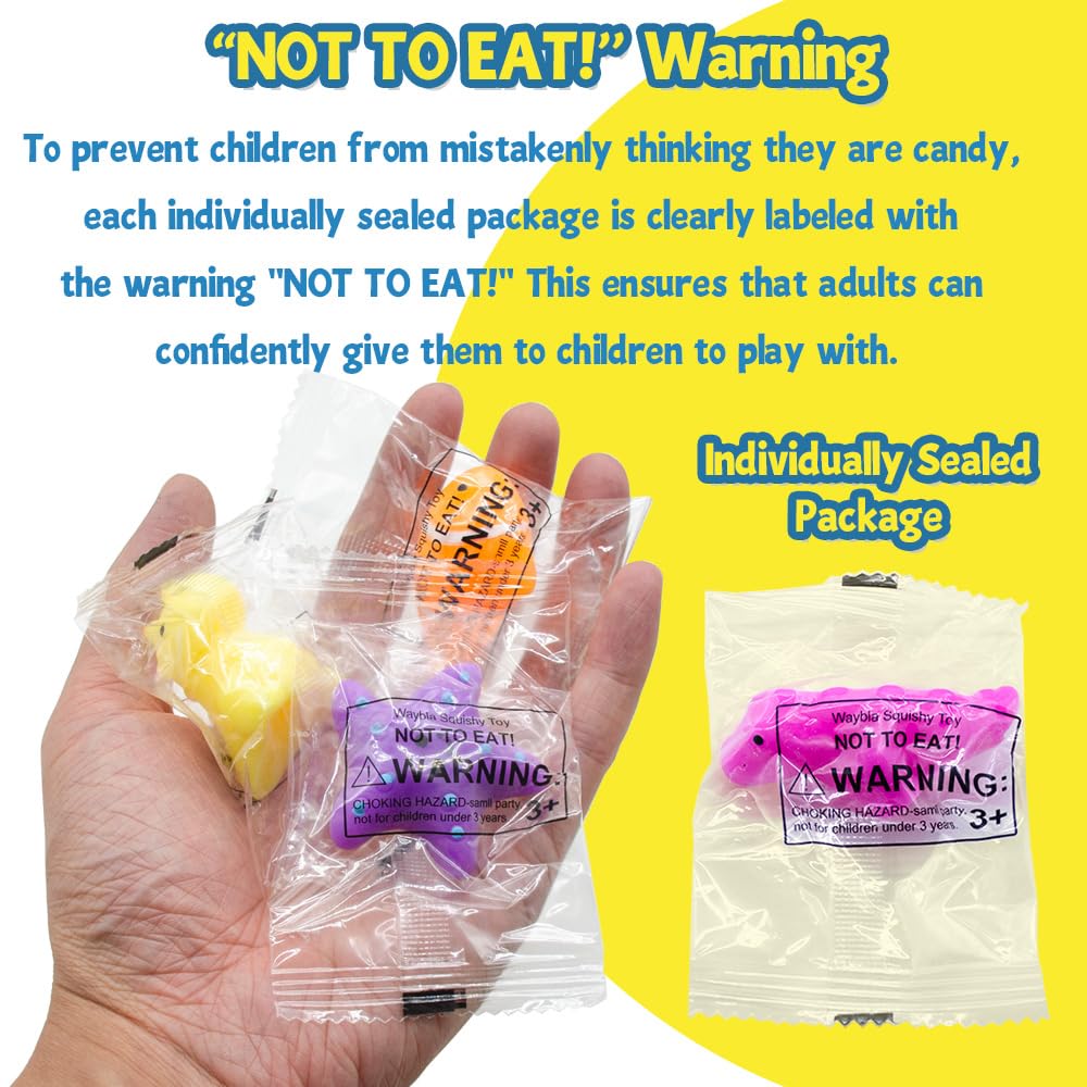 24-Piece Kawaii Squishy Toys Set - Cute Cat, Dinosaur, Fruit & Mochi Stress Relief Toys for Kids | Party Favors, Goodie Bag Fillers, Birthday Gifts | Anxiety Relief, Sensory Play & Classroom Rewards