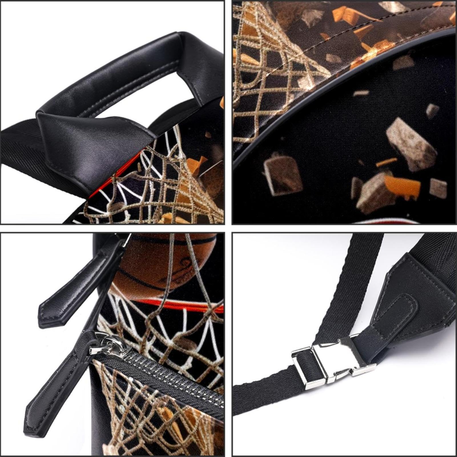 Stylish Unisex Travel Backpack for Women & Men - Durable Basketball Sports Backpack for Gym, School & Outdoor Adventures