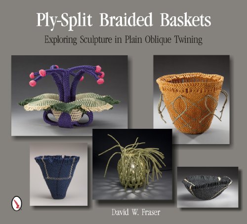Ply-Split Braided Baskets - Sculptural Oblique Twining for Home Decor