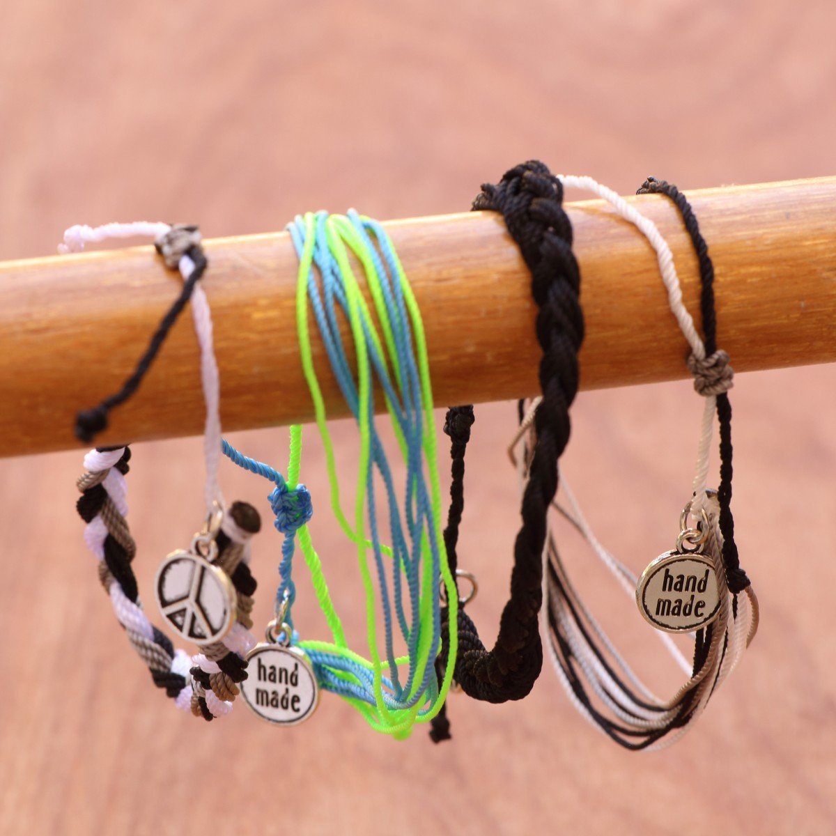 NewCharms Handmade String Bracelet - Balance-Braided Style for Women | Adjustable Friendship Bracelet | Boho Chic Jewelry Gift for Best Friend, Sister, Girlfriend | Perfect for Everyday Wear, Parties & Special Occasions