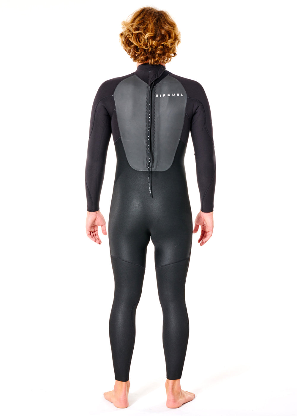 Rip Curl Men's Omega 4/3mm Back Zip GBS Steamer Wetsuit - Warm & Flexible Surfing Suit for Cold Water Surfing, Diving & Water Sports