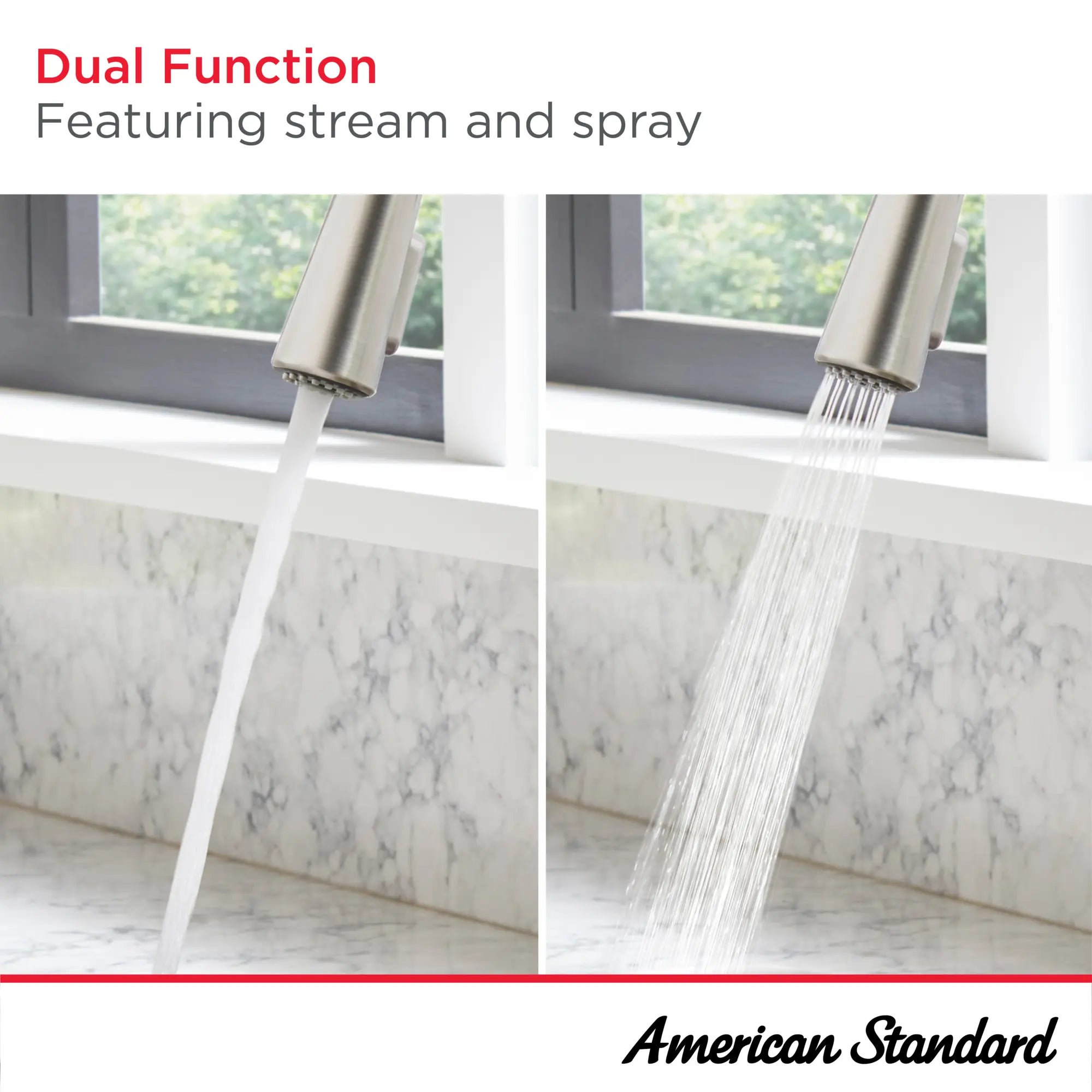 Copley® Pull Down Kitchen Faucet with Soap Dispenser - High Arc Modern Stainless Steel Sink Faucet for Easy Dishwashing & Food Prep | Perfect for Home Kitchen, RV, and Restaurant Use