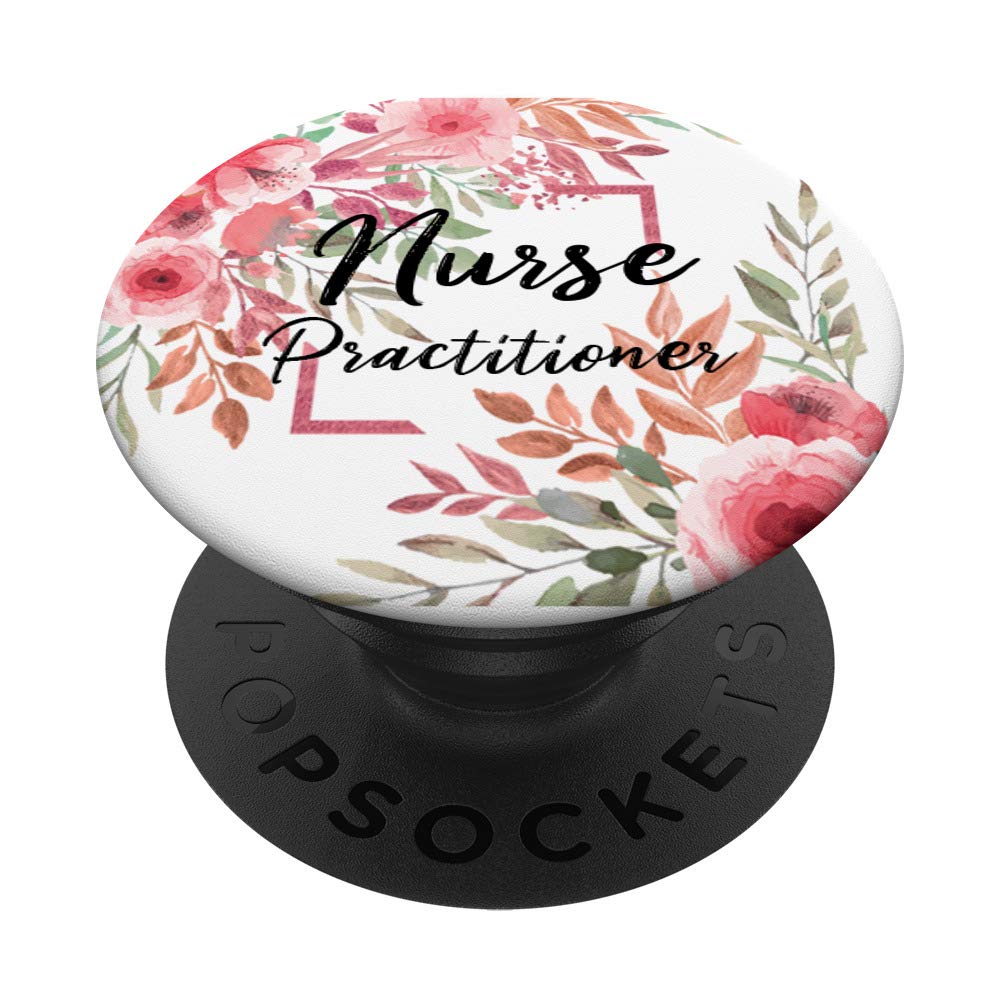Swappable Nursing PopSockets PopGrip for Phones & Tablets - Perfect for Healthcare Workers, Students & Busy Moms On-The-Go
