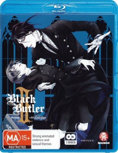 Black Butler II Complete Series Blu-ray | Anime DVD Collection | Perfect for Anime Fans & Collectors | Great for Gifts & Home Entertainment