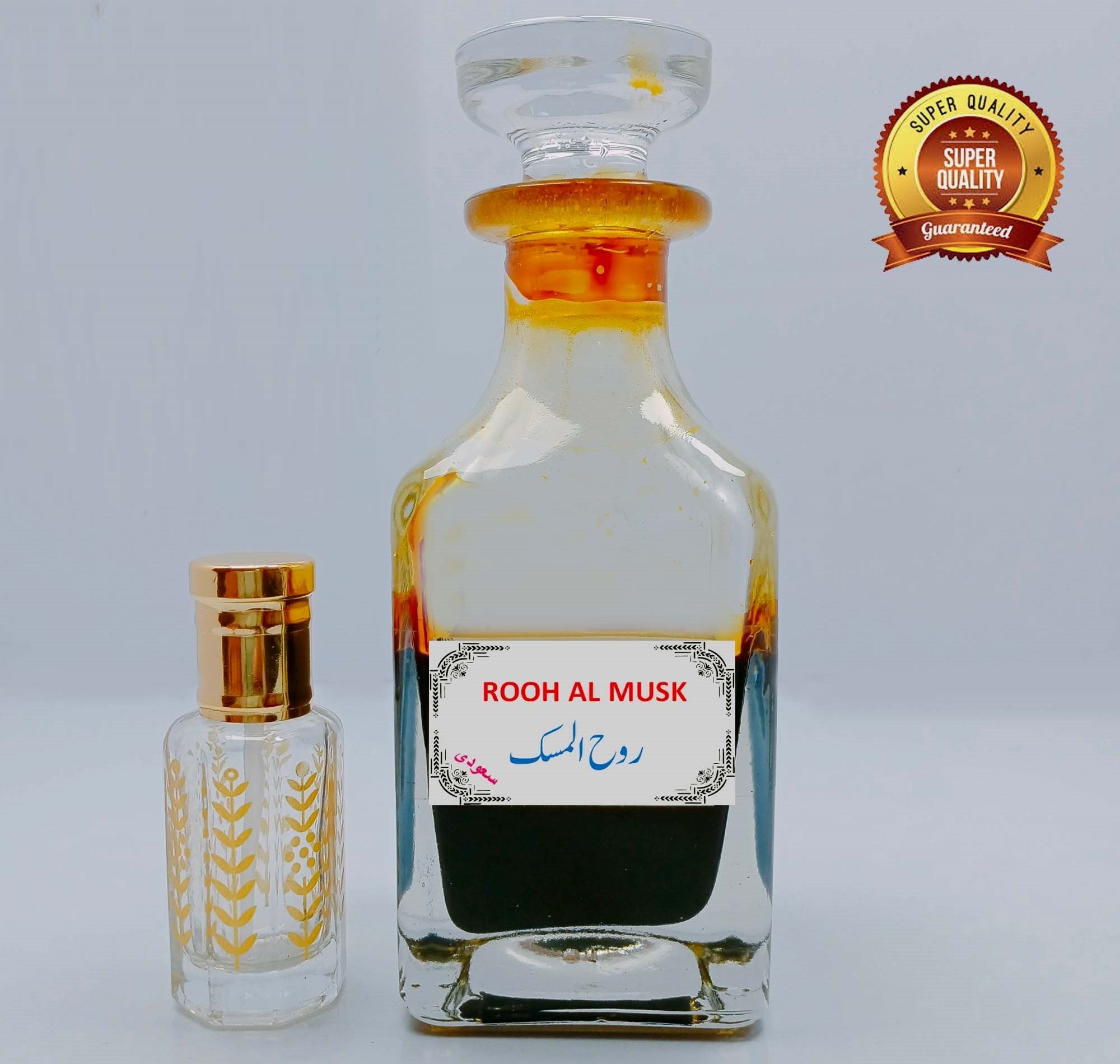 Premium ROOH AL MISK (MUSK BLEND) 3ml - A+ Grade Black Musk Perfume Oil for Women & Men - Long Lasting Fragrance for Special Occasions, Date Nights & Luxury Gifting