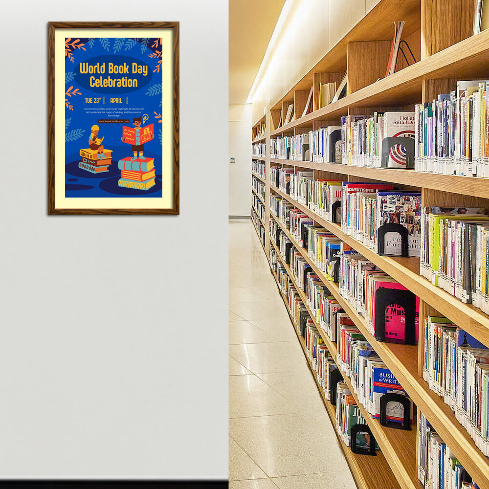 Premium Wood Snap Frames for 8.5x11 Posters - 3 Wide Matboard Display - Perfect for Home Decor, Office Art & Gallery Exhibitions