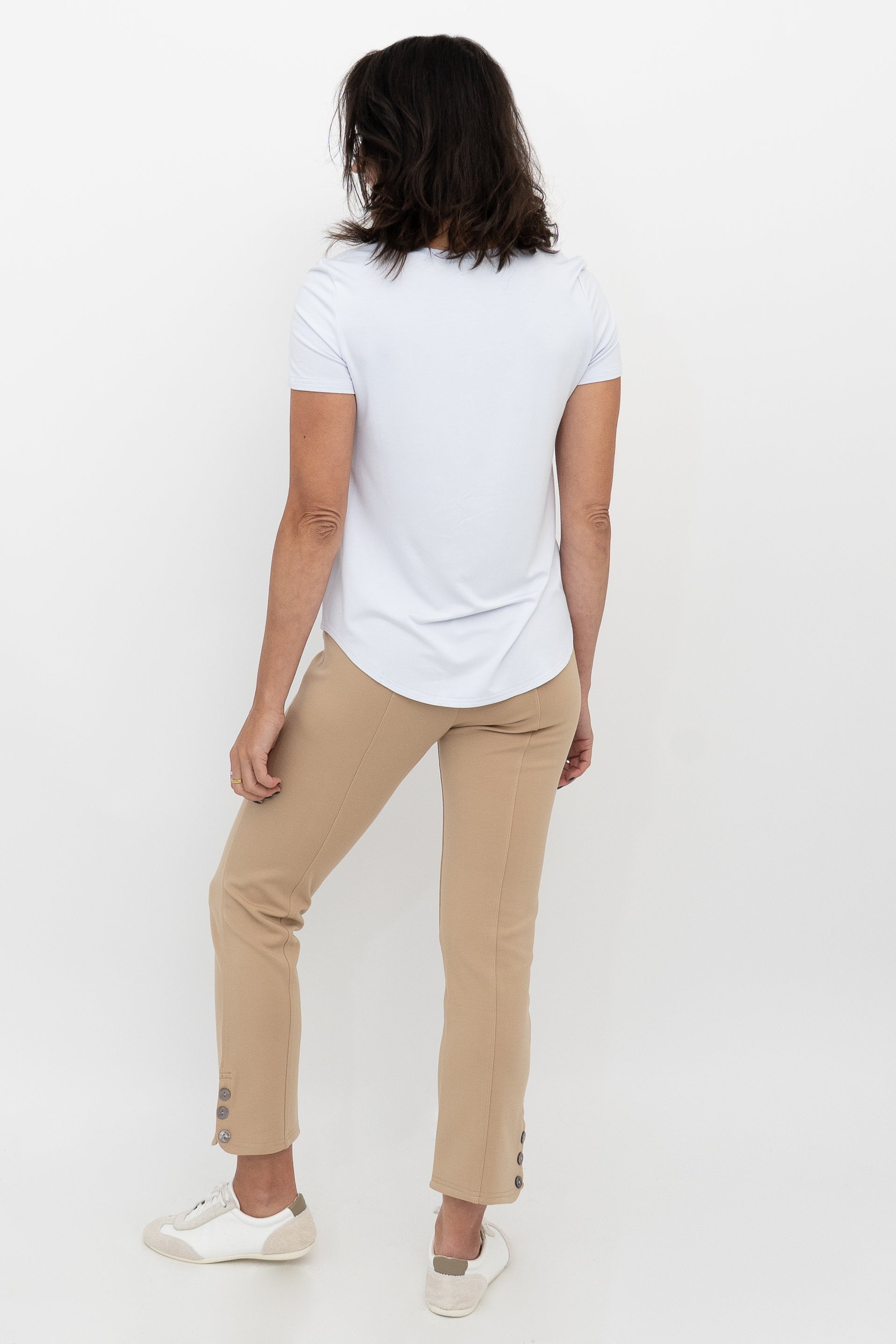 Stylish Nadine Crop Top - Soft Natural Modal Fabric - Perfect for Casual Wear, Summer Outfits & Layering
