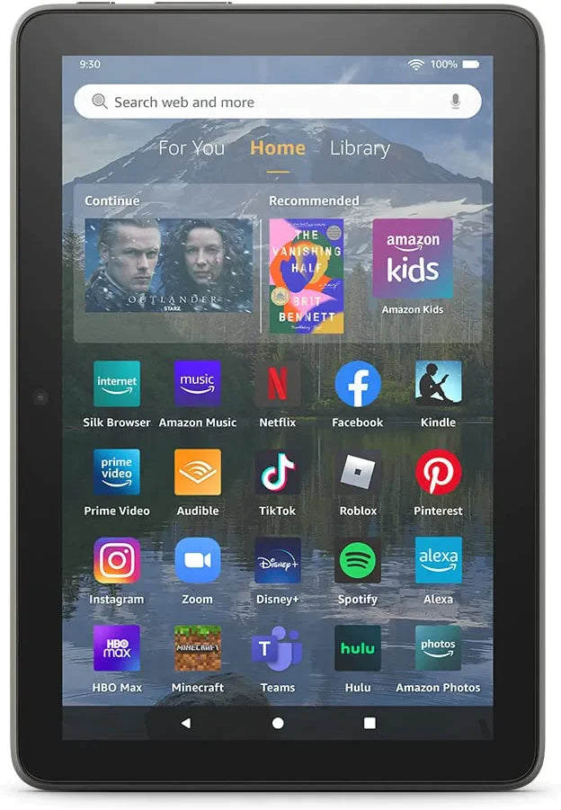 Fire HD 8 Plus Tablet (2022 Model) - 8 Inch HD Display, 32GB Storage, 30% Faster Processor with 3GB RAM - Gray | Perfect for Reading, Streaming & Portable Entertainment