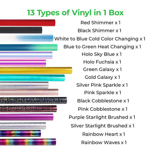 xTool M1 Self Adhesive Vinyl Kit - Premium Cutting Machine Material for DIY Crafts, Sign Making & Home Decor Projects