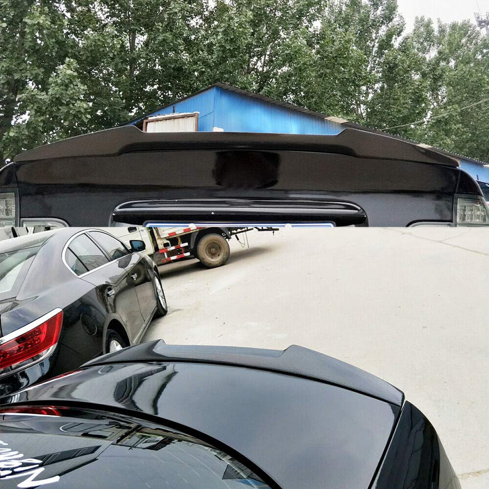 Carbon Fiber Rear Boot Spoiler Wing for BMW E46 320i 328i 335i Sedan (1998-2005) - Enhances Aerodynamics & Sporty Look for Street Racing & Car Shows