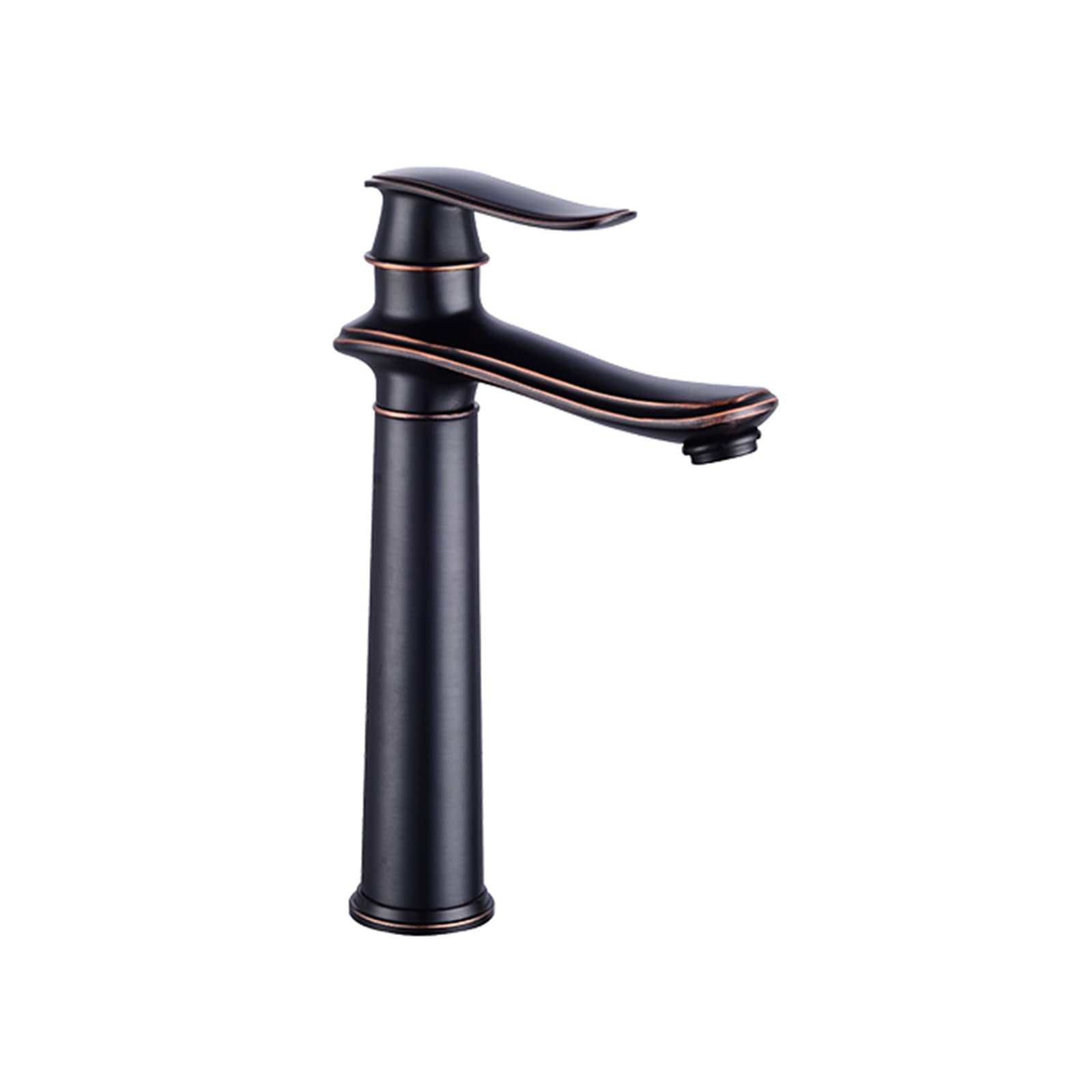Antique Black Single Handle Bathroom Sink Faucet - Vintage Style Basin Faucet for Bathroom, Powder Room & Balcony - Perfect for Modern and Classic Home Decor