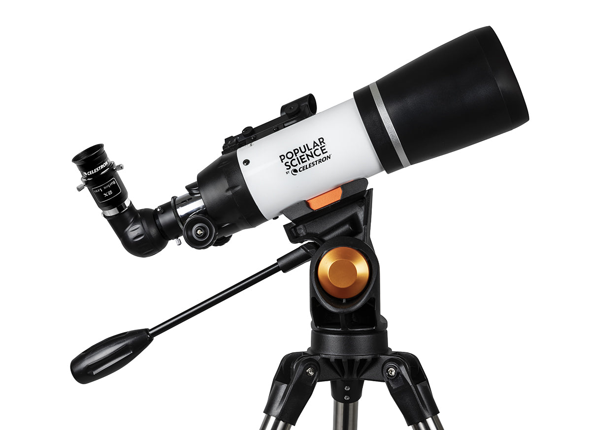 Celestron AstroMaster 80AZS Telescope with Smartphone Adapter & Bluetooth Remote - Best Astronomy Telescope for Stargazing, Moon Observation & Astrophotography (Perfect for Beginners & Hobbyists)