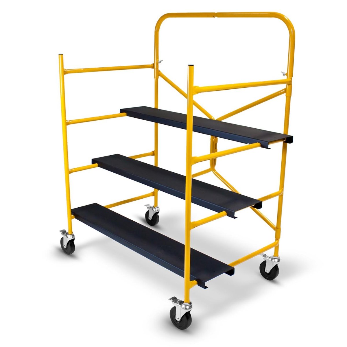 Complete XW 4 ft. Adjustable Mobile Work Platform - Perfect for Construction, Painting & Home Improvement Projects