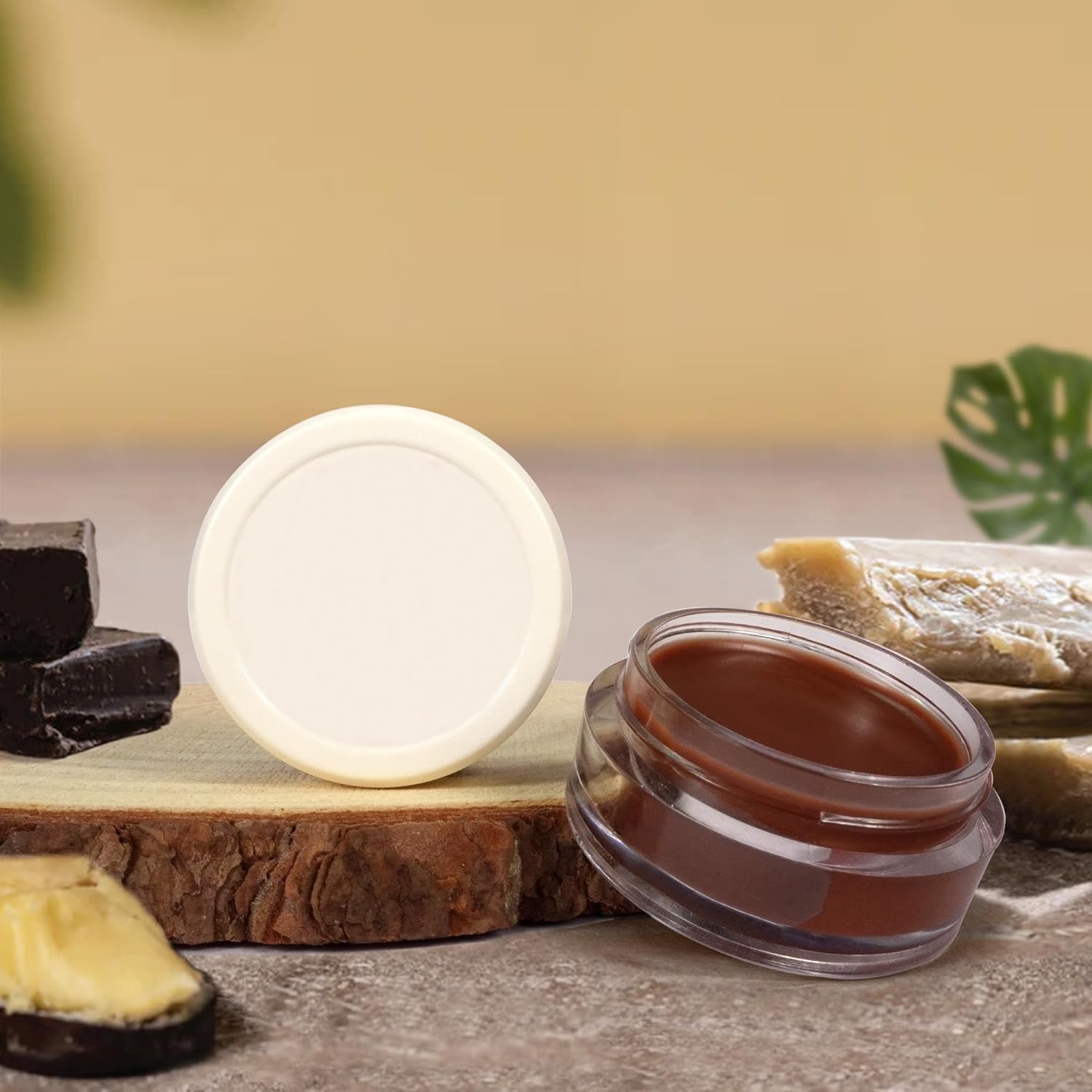 CRAFTS EMPIRE Chocolate Vanilla Lip Balm - 10g Moisturizing & Nourishing Lip Care for Dry, Chapped Lips - Perfect for Winter, Travel & Daily Use