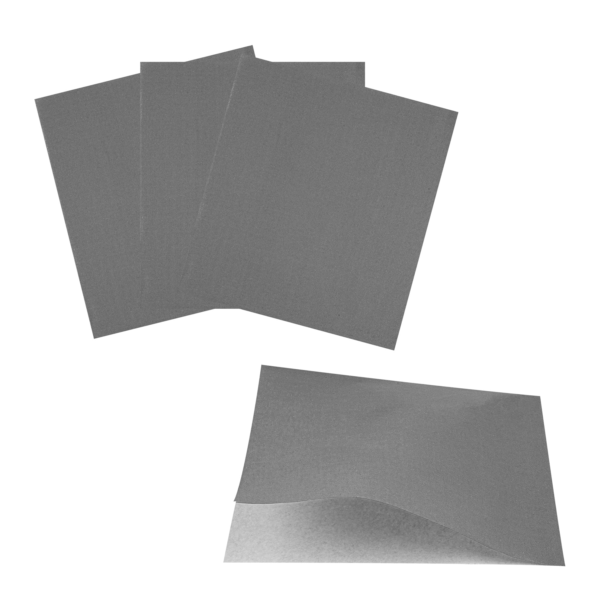 Large Gray Greaseproof Paper Bags - Double Open Design (10x9 Inches) - 100 Count Box for Food Storage, Takeout & Picnic Use