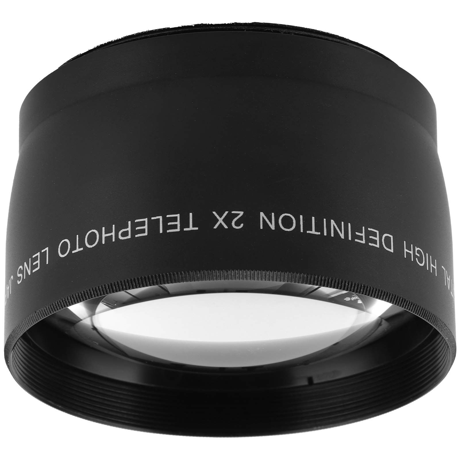 55mm Telephoto Lens for DSLR Cameras - High Transmittance Black Auxiliary Camera Lens with Durable Portable Design | Perfect for Travel Photography, Wildlife Shooting & Outdoor Adventures