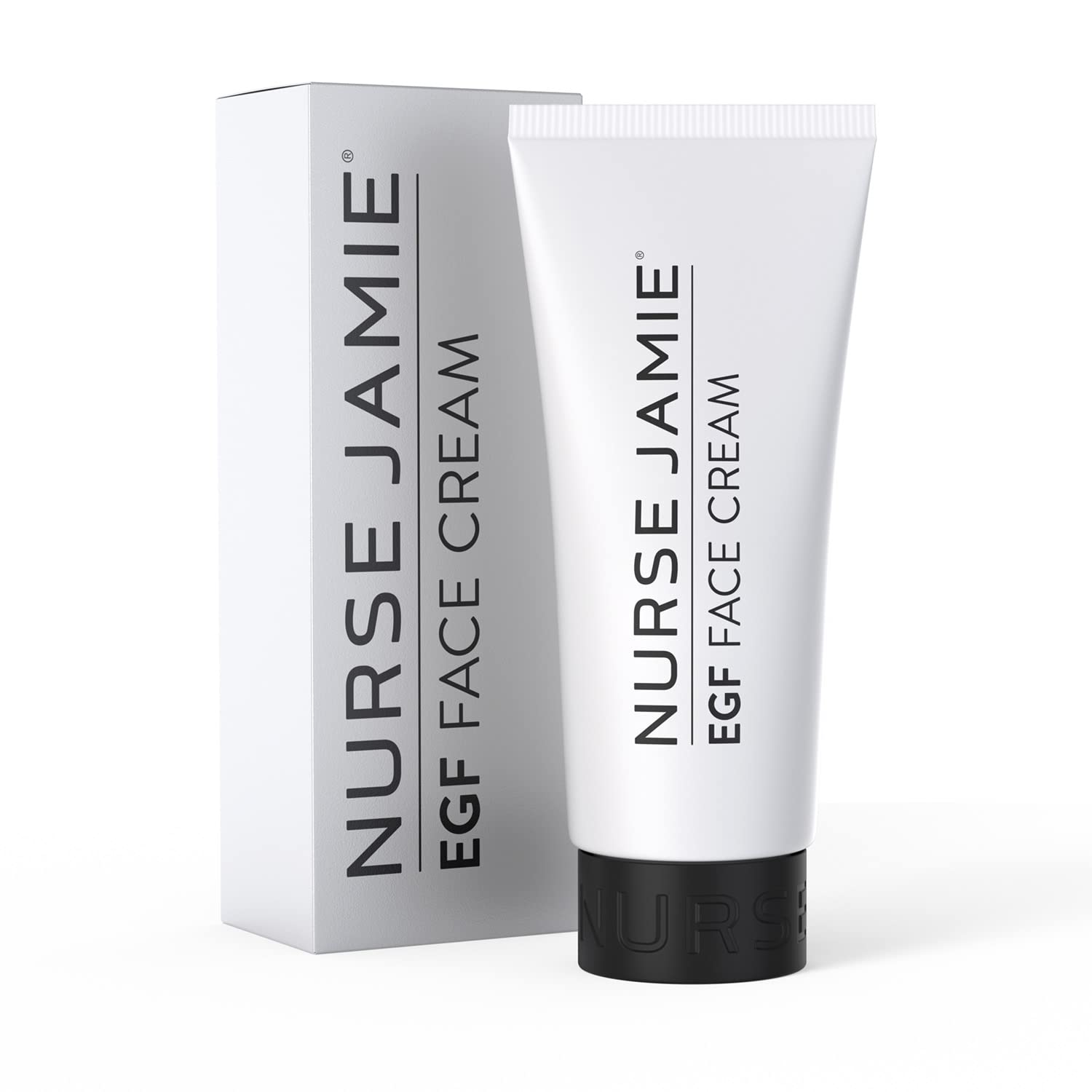 Nurse Jamie EGF Face Cream - Anti-Aging Moisturizer with Epidermal Growth Factor for Wrinkles & Fine Lines | Perfect for Daily Skincare Routine & Nighttime Repair