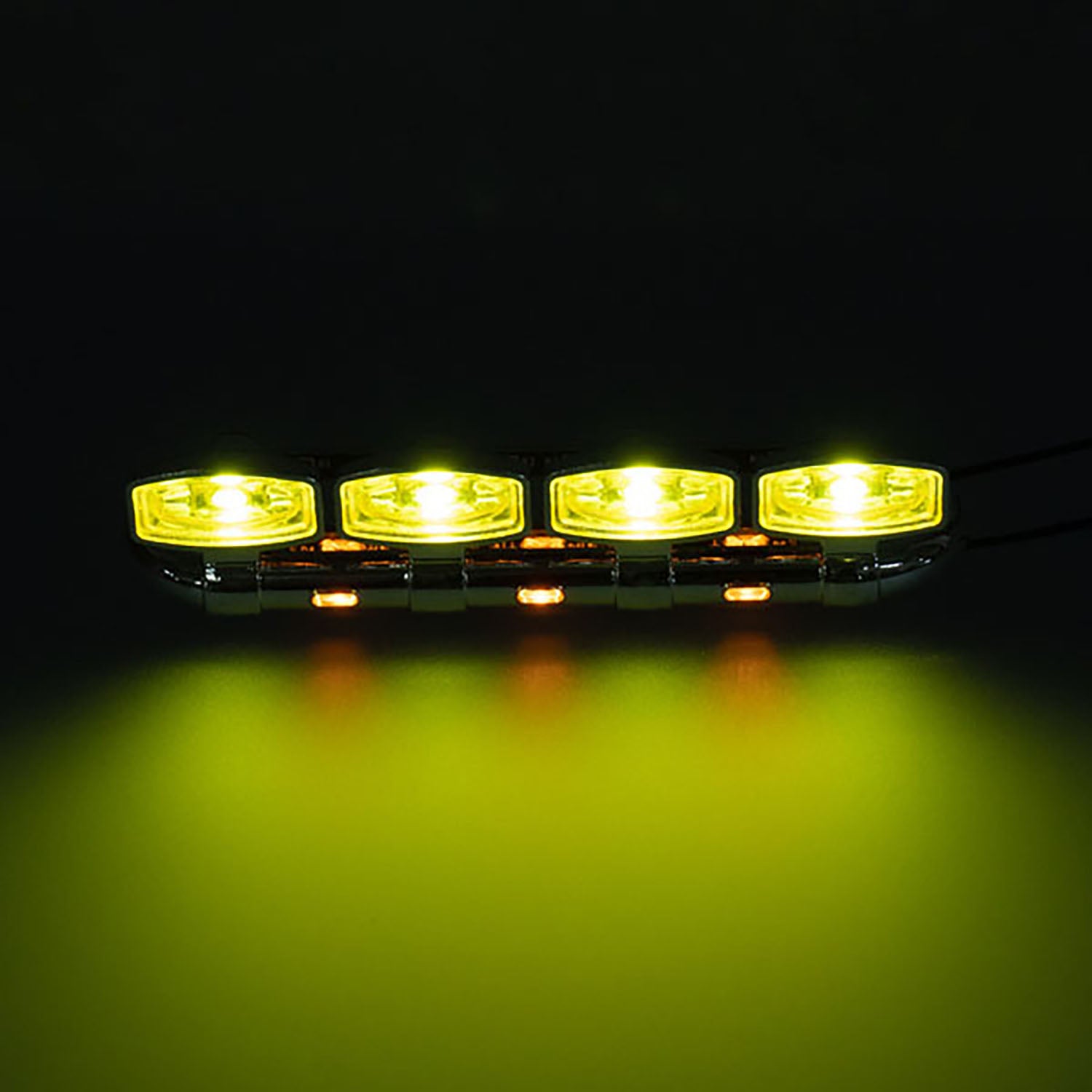 1/14 Scale 5V Plastic Front Spotlight for Tamiya SC 770S RC Tractor Truck - DIY Upgrade Part for 56368 & 56371 RC Lorry Models - Perfect for Night Racing and Off-Road RC Car Enthusiasts