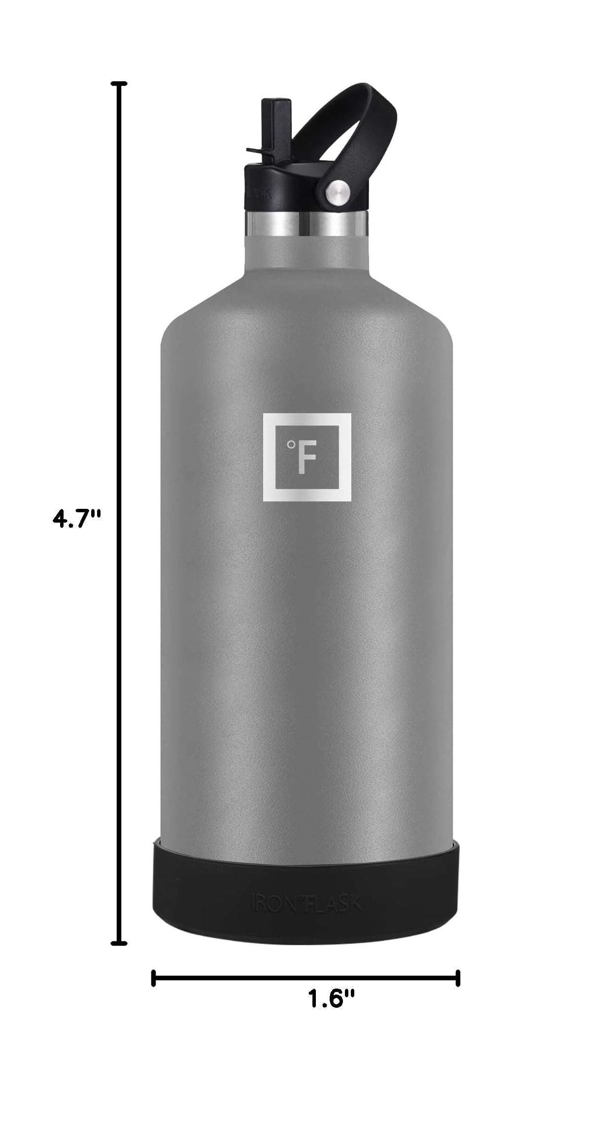 IRON °FLASK Protective Silicone Boot for Sports Water Bottles - Non-Slip Grip, Shock Absorption - Perfect for Gym, Hiking & Outdoor Activities