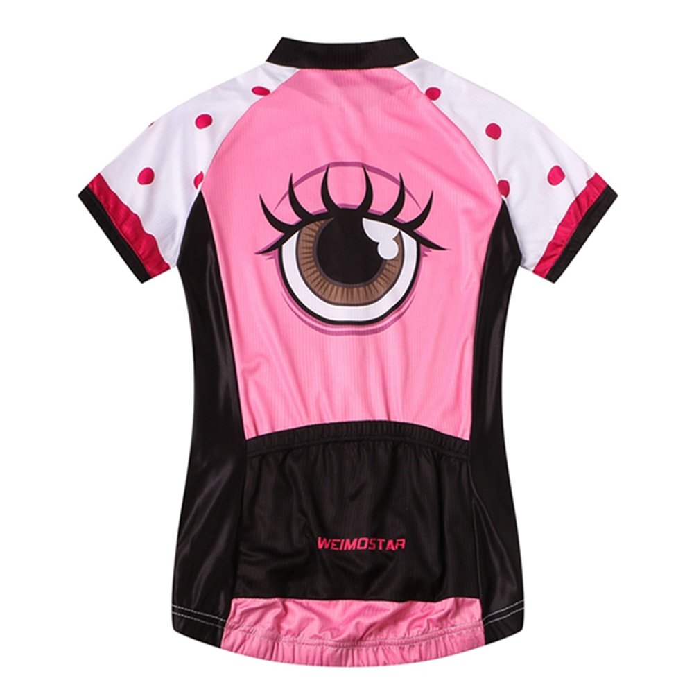 Women's Cycling Jersey Short Sleeve - Breathable Moisture-Wicking Bike Shirt for Road & Mountain Biking - Perfect for Cycling, Spinning & Outdoor Sports