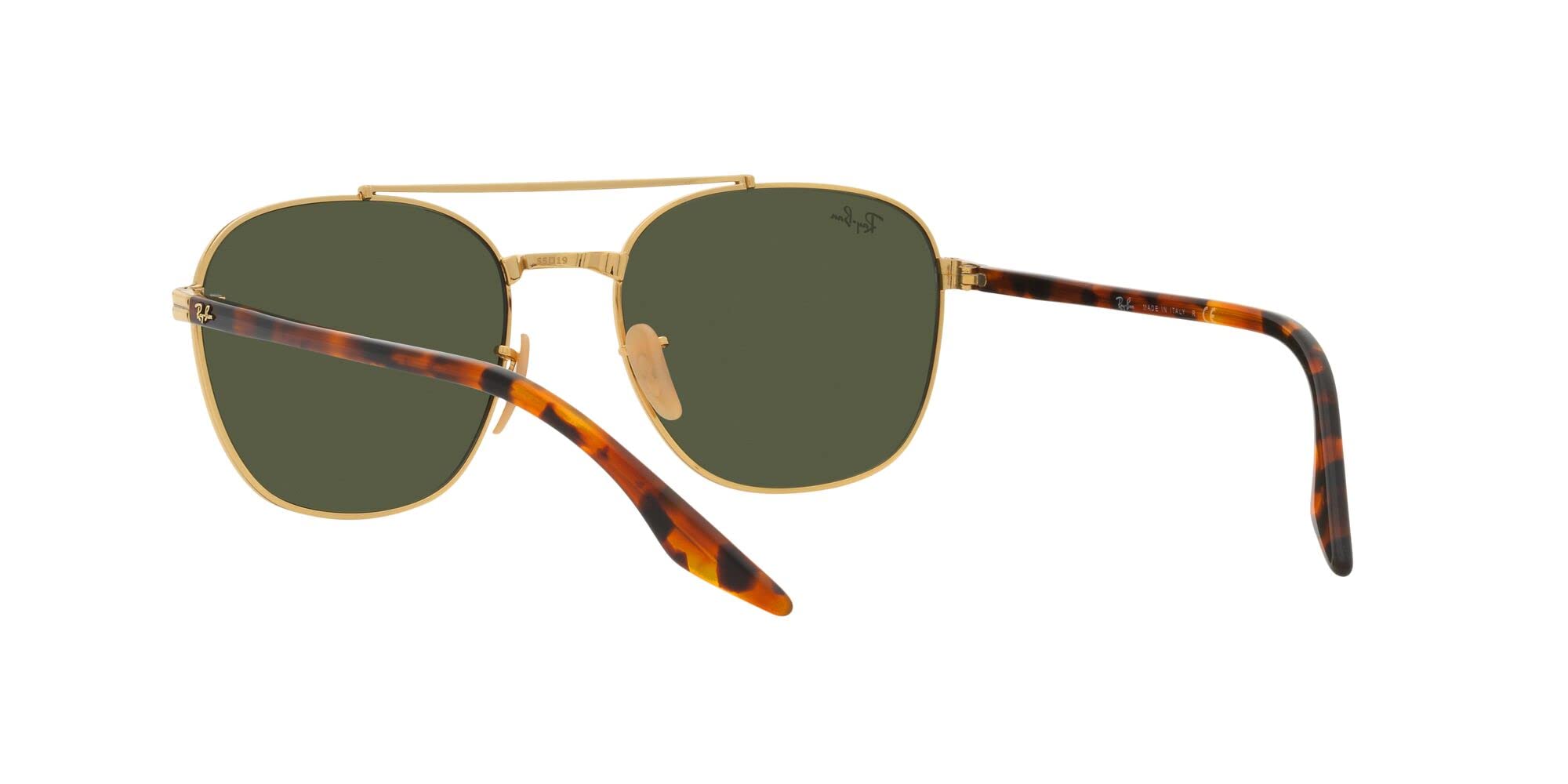 Ray-Ban RB3688 Square Sunglasses for Men & Women - Classic Aviator Style, UV Protection, Polarized Lenses - Perfect for Driving, Outdoor Sports & Fashion Accessories