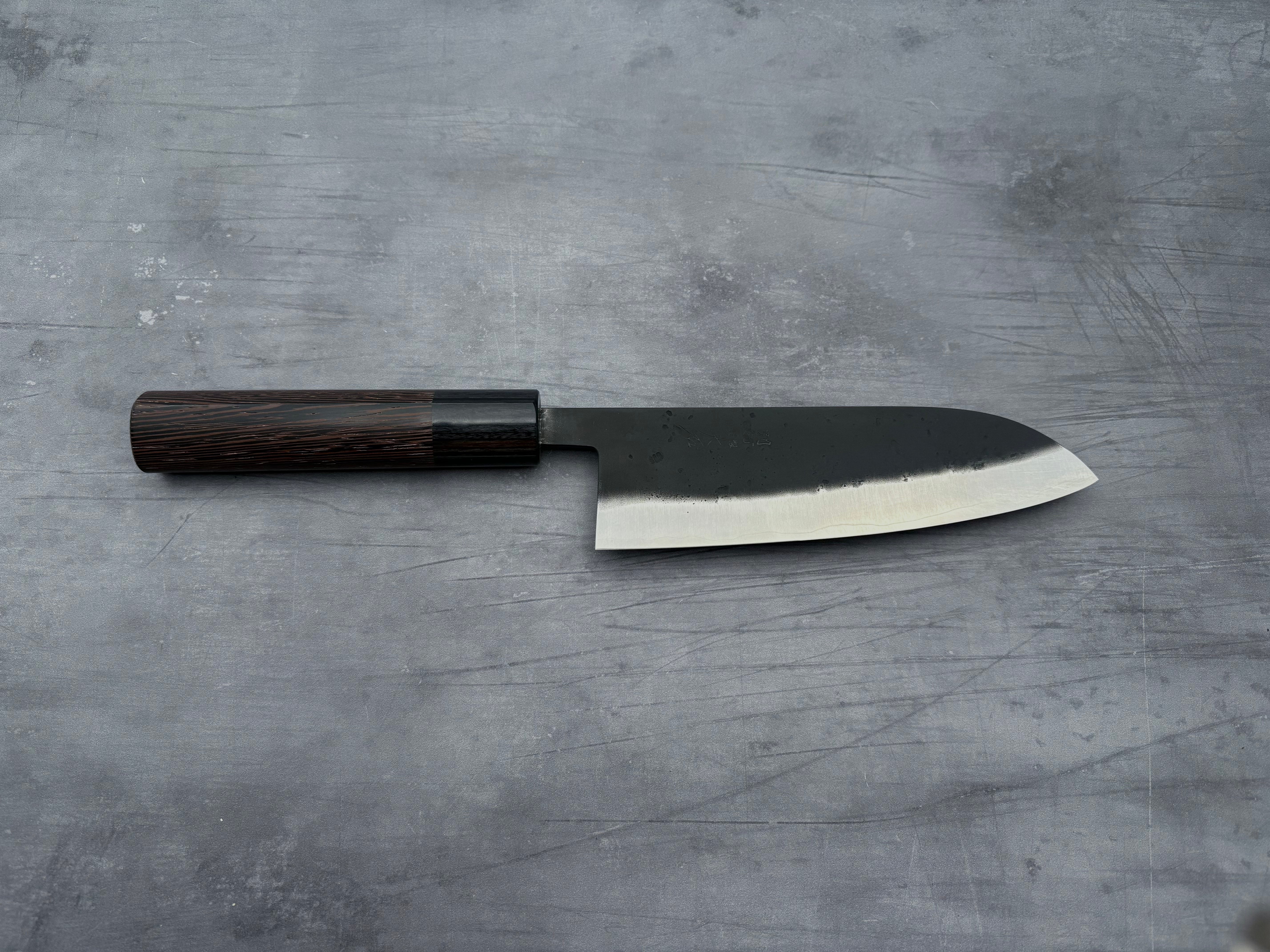 Ohishi SLD Santoku Knife - Premium Japanese Kitchen Knife for Professional Chefs & Home Cooking - Perfect for Slicing, Dicing & Chopping Vegetables, Meat & Fish