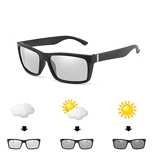 Photochromic Bifocal Reading Glasses for Men & Women - Transition Lens Presbyopic Eyewear with UV Protection - Perfect for Outdoor Sports, Driving, and Daily Reading Activities