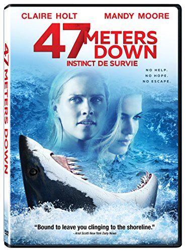 47 Meters Down (Bilingual) - English & Spanish Version - Thrilling Shark Attack Movie for Scuba Diving Enthusiasts & Adventure Film Lovers