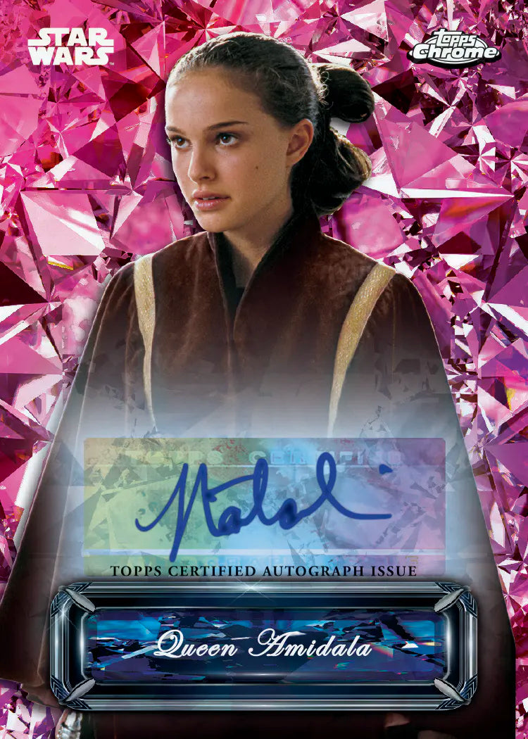 Topps Star Wars Chrome Sapphire Edition 2024 Hobby Box - Limited Edition Collectible Trading Cards for Fans & Investors - Perfect for Display, Trading, and Gifting