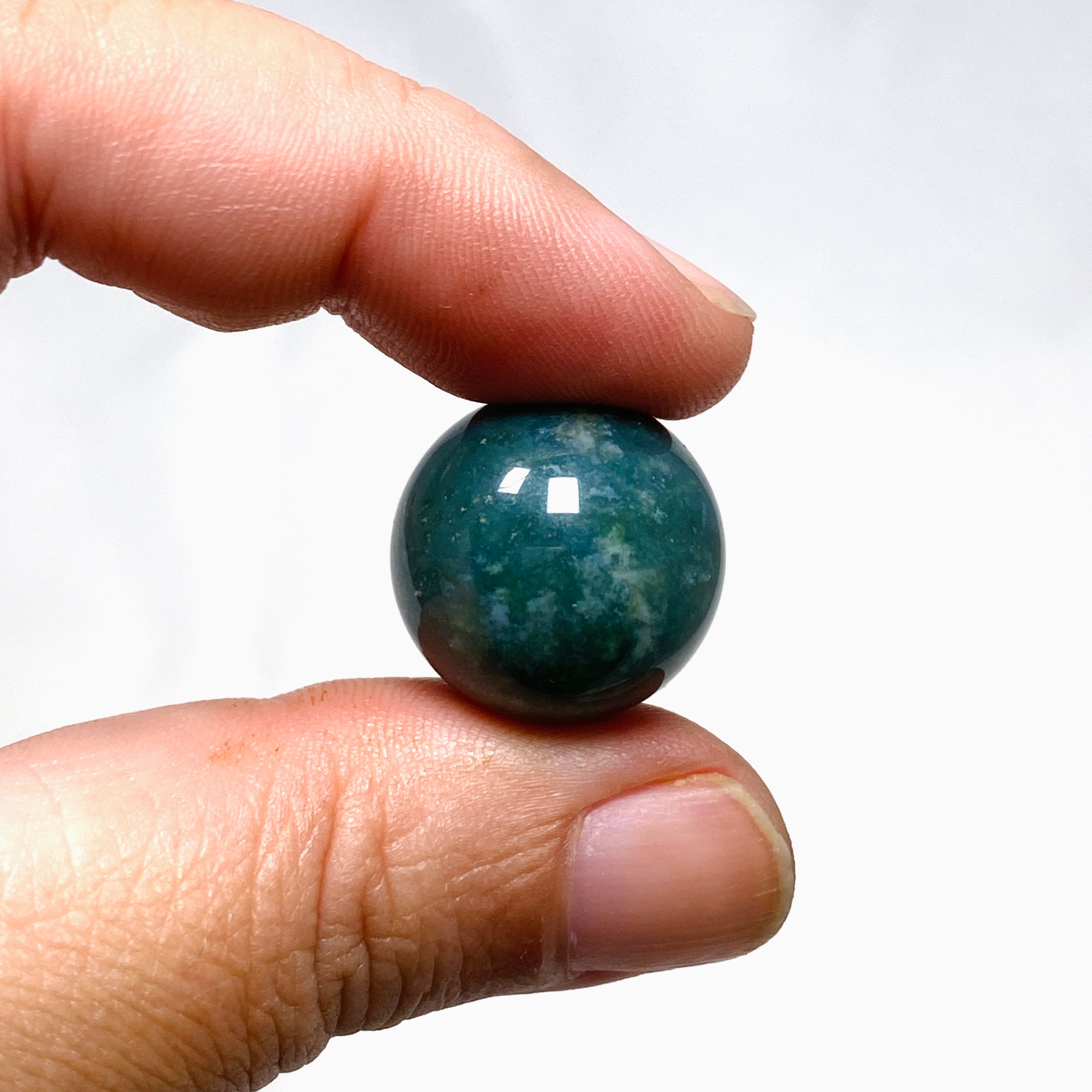 20mm-30mm Mini Spheres Assorted Gemstone Beads for Jewelry Making, DIY Crafts, and Home Decor - Natural Healing Stones for Meditation & Gifts