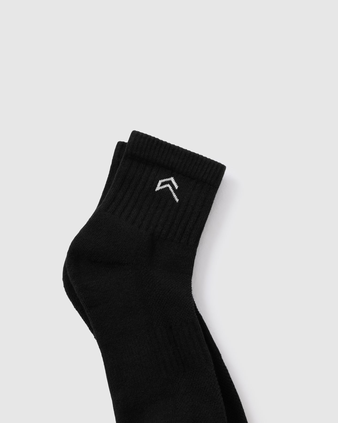 Premium 3-Pack Black Mid Crew Socks for Men & Women - Comfortable Everyday Casual & Athletic Wear - Perfect for Running, Gym, Work & Daily Use