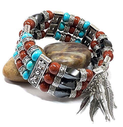 Bohemian Cuff Bracelet for Women - Handmade Beaded Southwestern Style Jewelry - Perfect for Festival, Beach, and Boho Fashion Outfits