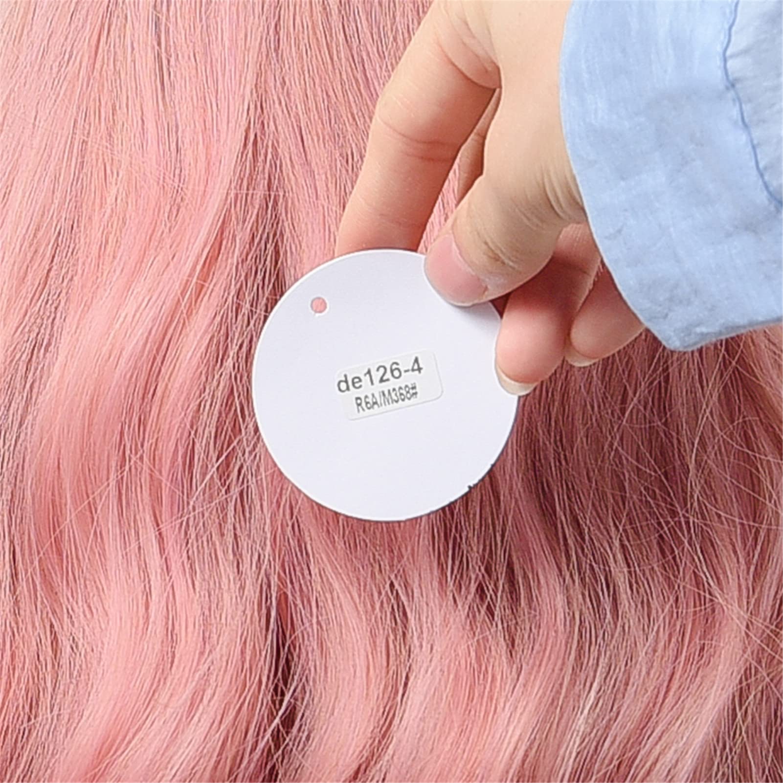 Heat Resistant Synthetic Wavy Hair with Flat Straight Bangs - Perfect for Cosplay, Costumes & Everyday Styling