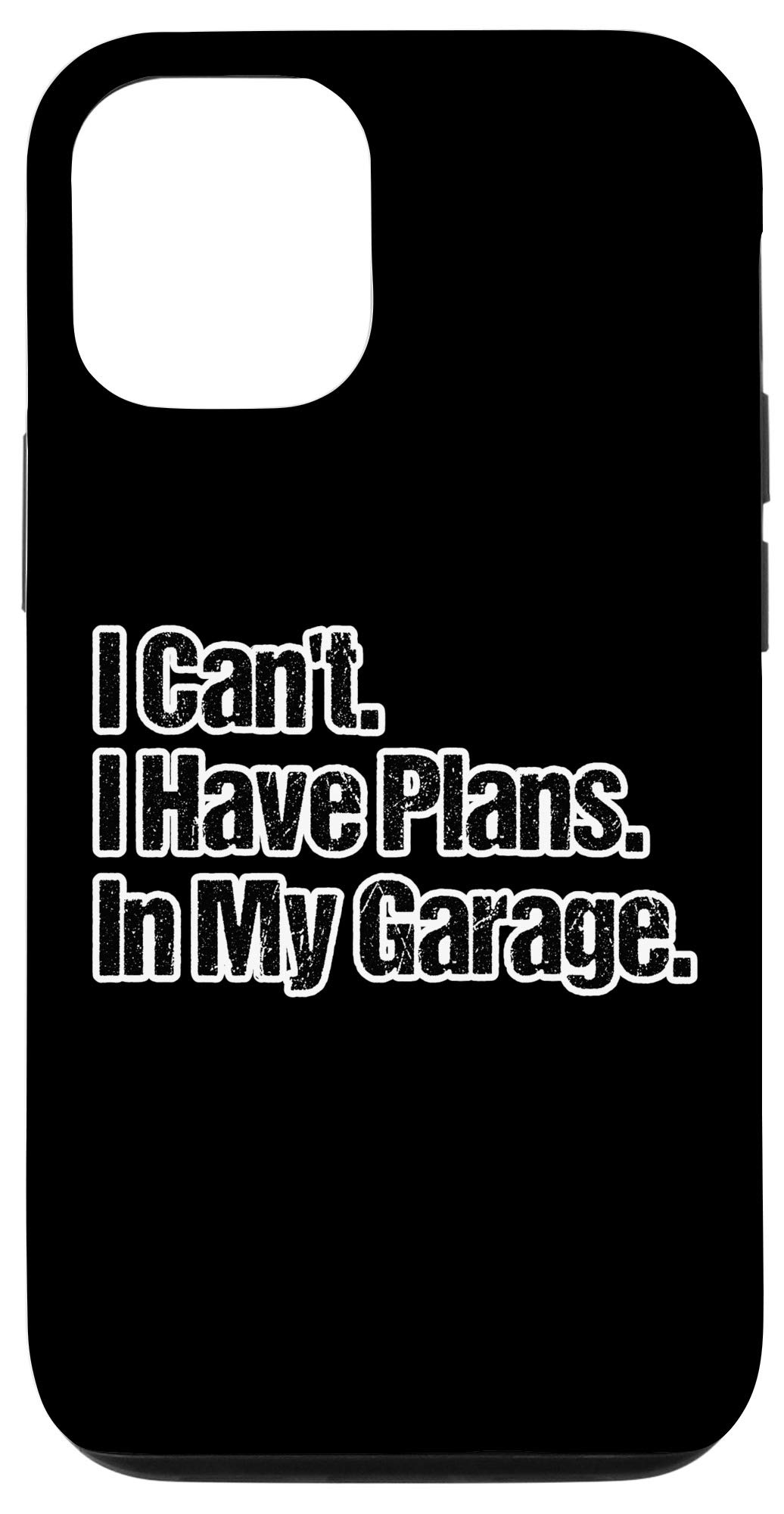 Funny iPhone 12/12 Pro Case - Car Guy Gift for Garage Lovers