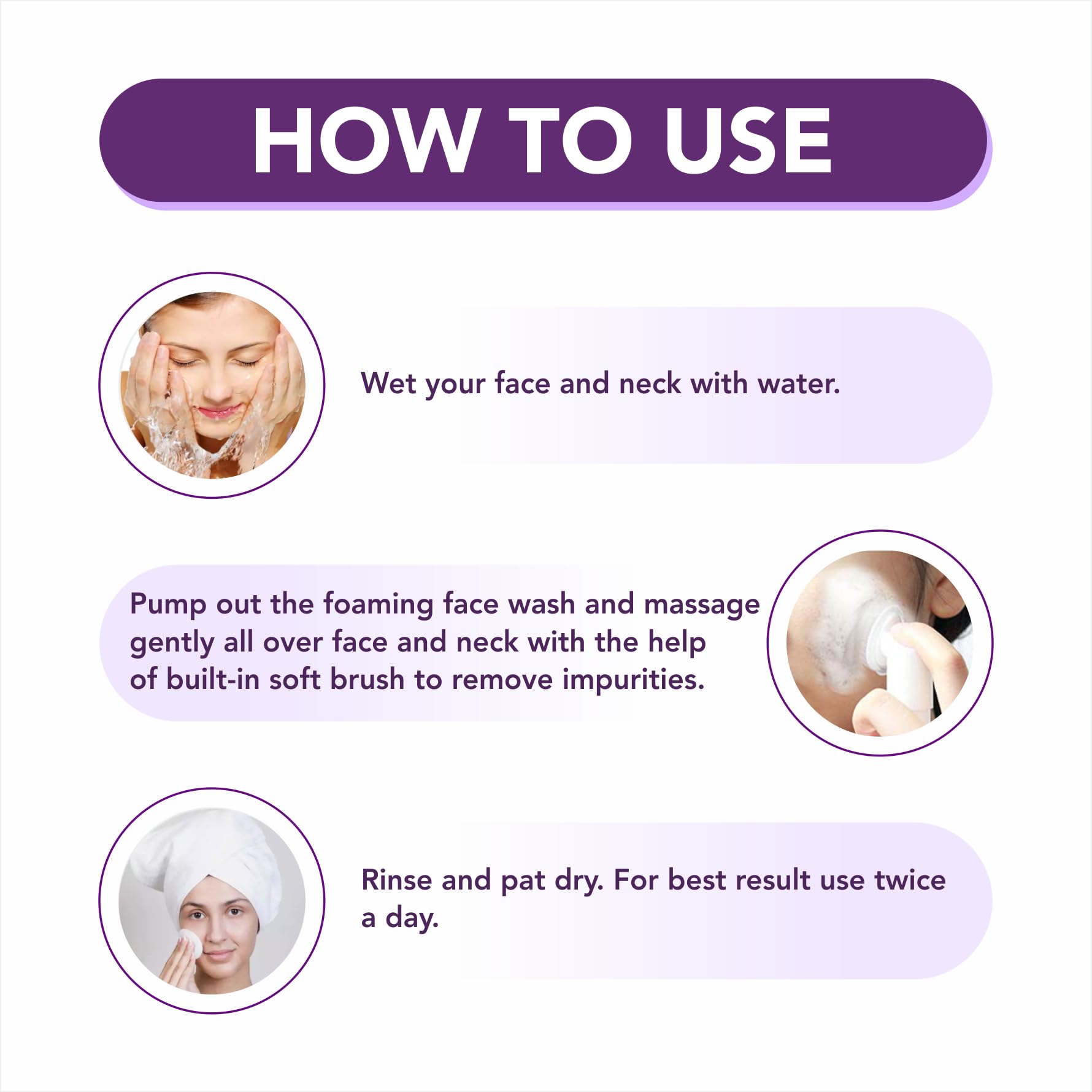 Sonama Naturals Mizu Rice Foaming Face Wash - 150ml | Rice Water Cleanser for Oily, Dry & Acne-Prone Skin | Brightening & Whitening Facial Wash for Men & Women | Daily Skincare Routine for Clean, Glowing Skin